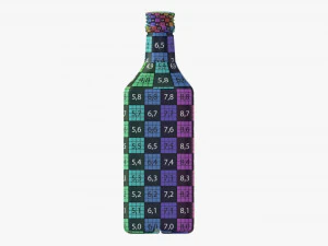 Whiskey Bottle 18 3D Model