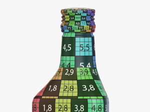 Whiskey Bottle 18 3D Model