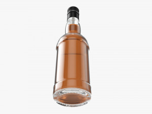 Whiskey Bottle 19 3D Model