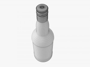Whiskey Bottle 19 3D Model