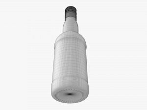 Whiskey Bottle 19 3D Model