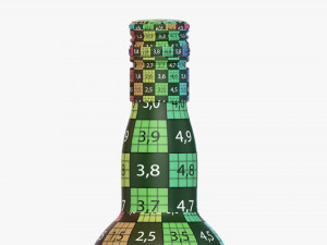 Whiskey Bottle 19 3D Model
