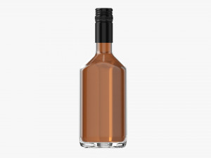 Whiskey Bottle 20 3D Model