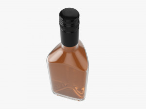 Whiskey Bottle 20 Model 3D