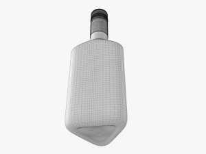 Whiskey Bottle 20 Model 3D