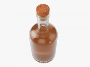 Whiskey Bottle 21 3D Model