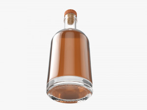 Whiskey Bottle 21 3D Model