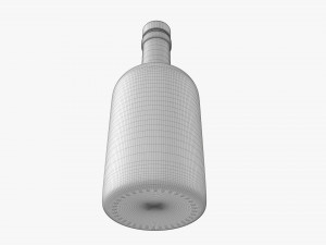 Whiskey Bottle 21 3D Model