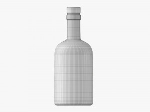 Whiskey Bottle 21 3D Model