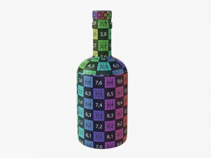 Whiskey Bottle 21 3D Model