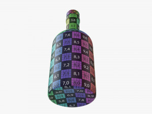 Whiskey Bottle 21 3D Model