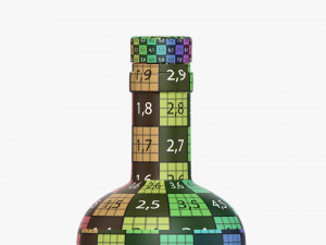 Whiskey Bottle 21 3D Model