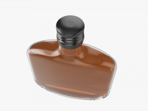 Whiskey Bottle 22 Model 3D