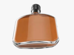 Whiskey Bottle 22 Model 3D