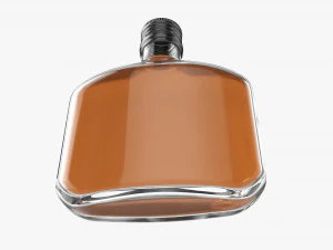 Whiskey Bottle 22 3D Model