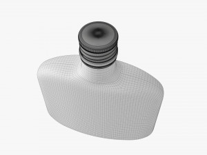 Whiskey Bottle 22 Model 3D