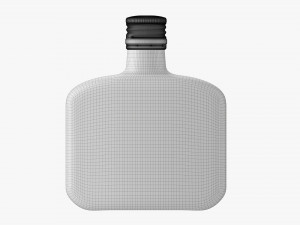 Whiskey Bottle 22 Model 3D