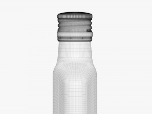 Whiskey Bottle 22 Model 3D