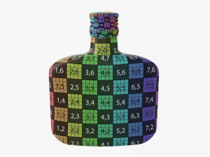 Whiskey Bottle 22 3D Model