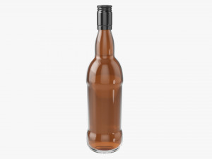 Whiskey Bottle 23 Model 3D
