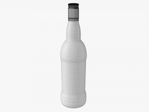 Whiskey Bottle 23 Model 3D