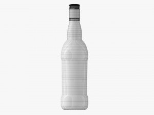 Whiskey Bottle 23 Model 3D