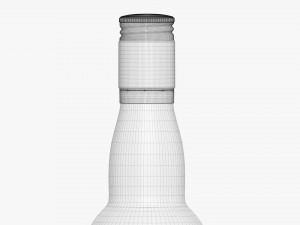 Whiskey Bottle 23 Model 3D