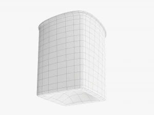 Whiskey Glass With Ice 3D Model