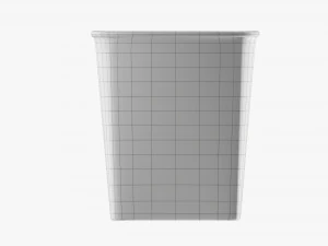 Whiskey Glass With Ice 3D Model