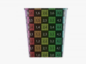 Whiskey Glass With Ice 3D Model