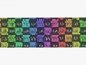 Teclado sem fio preto Modelo 3D