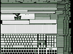 Wireless Keyboard White 3Dモデル