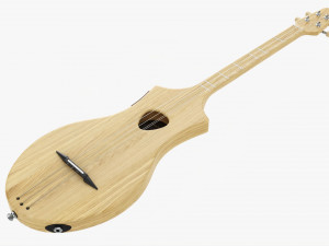 Acoustic 4-String Instrument 01 Modelo 3D