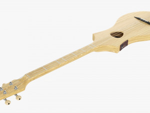 Acoustic 4-String Instrument 01 Modelo 3D