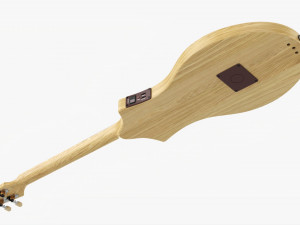 Acoustic 4-String Instrument 01 Modelo 3D