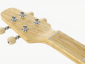 Acoustic 4-String Instrument 01 Modelo 3D