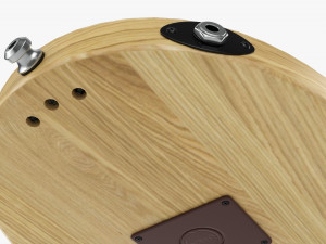 Acoustic 4-String Instrument 01 Modelo 3D