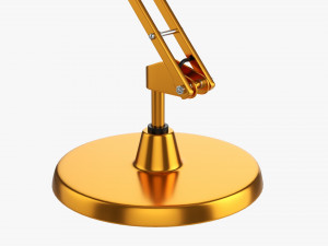 Adjustable Arm Desk Lamp 3D Model