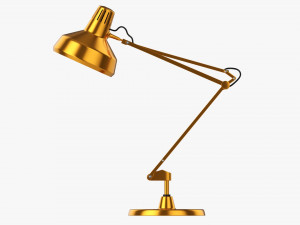 Adjustable Arm Desk Lamp 3D Model