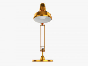 Adjustable Arm Desk Lamp 3D Model
