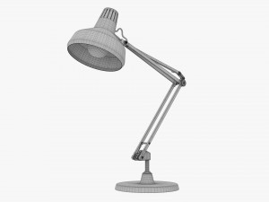 Adjustable Arm Desk Lamp 3D Model