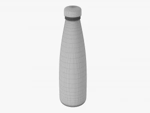 Barbecue Sauce In Glass Bottle 11 3D Model