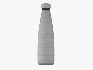 Barbecue Sauce In Glass Bottle 11 3D Model