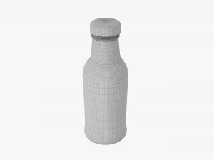 Barbecue Sauce In Glass Bottle 13 3D Model