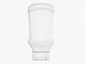 Barbecue Sauce In Plastic Bottle 01 3D-Modell