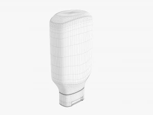 Barbecue Sauce In Plastic Bottle 02 3D Model