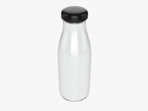 Bottle Of Milk 3D Модель