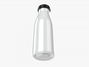 Bottle Of Milk 3D Модель