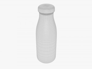 Bottle Of Milk 3D Модель