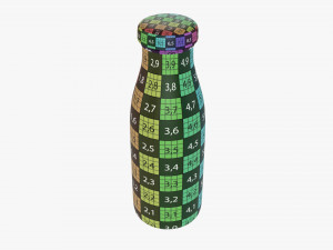 Bottle Of Milk 3D Модель